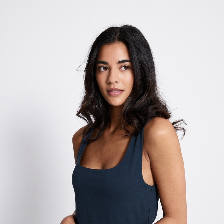 Soft feel two-way top "My"